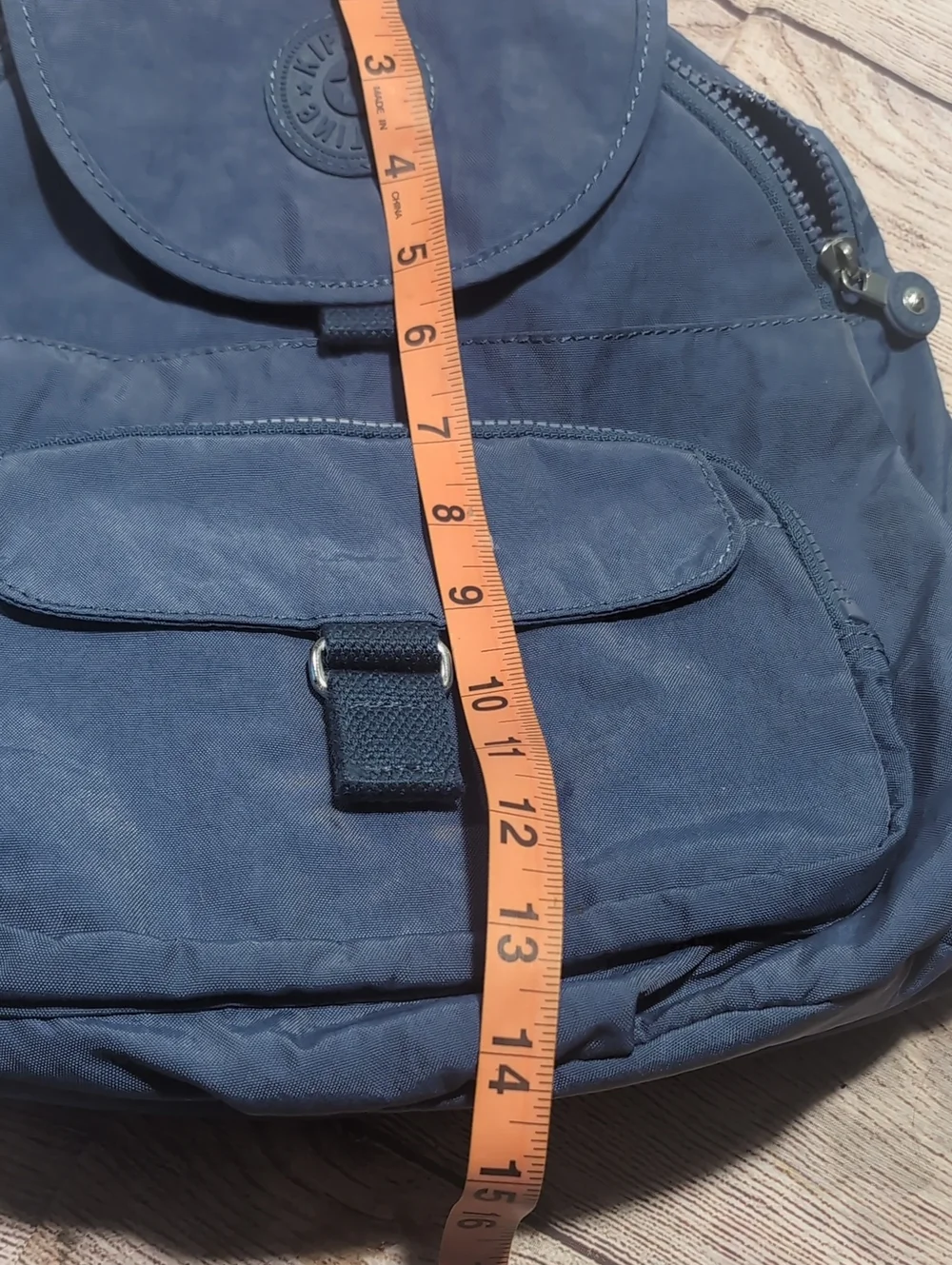 Kipling Queenie Blue Backpack